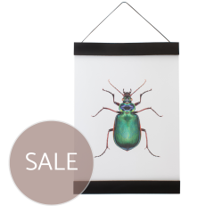 Leren posterhanger A3