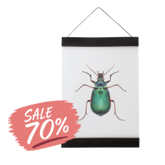 Leren posterhanger A3