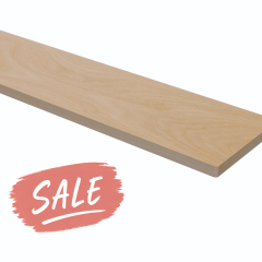 Eiken wandplank