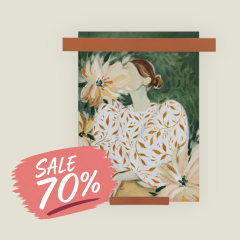 Poster strip magnetisch | A4 - recht
