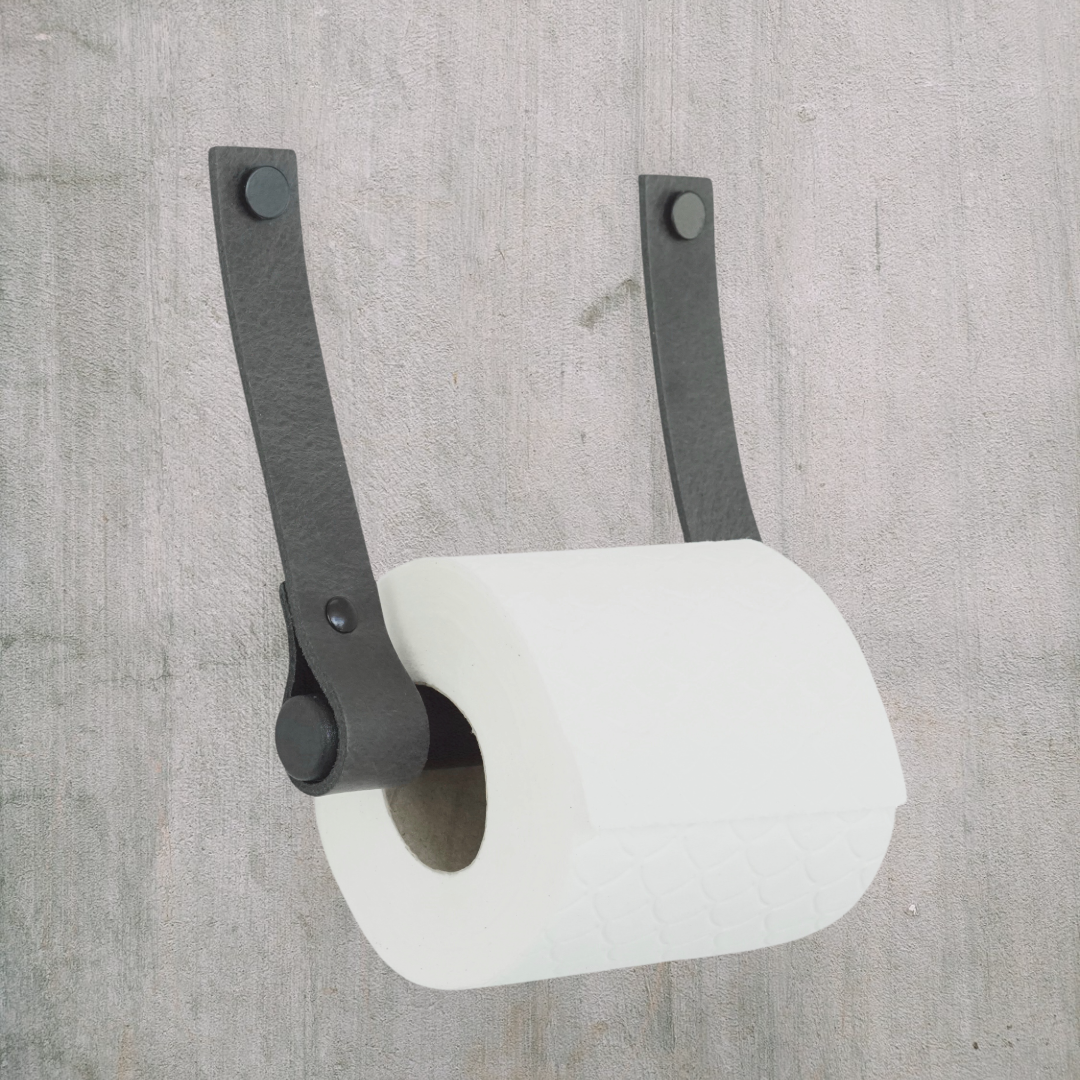 Genre Doorlaatbaarheid Emigreren Trendy leren toiletrolhouder | Handles and more