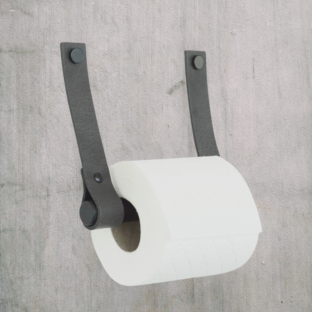 Romanschrijver Kwade trouw duidelijkheid Trendy leren toiletrolhouder | Handles and more