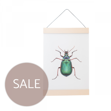 Leren posterhanger A4