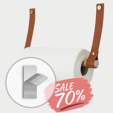 Keukenrolhouder met plakstrip 